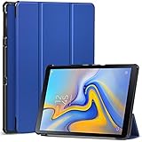 Ztotop Case for Samsung Galaxy Tab A 10.5 Inch 2018, Smart Cover Slim Trifold Stand Case with Auto Wake/Sleep for Samsung Galaxy Tab A 10.5 (SM-T590/T595/T597) Tablet, Blue