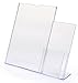 Source One Large Counter Top Sign Holder 8.5 x 11 with 4-Inch Wide Brochure Holder (S1-Largew/tri)