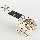 DIY Holz Solar Energy Aircraft Pädagogisches Spielzeug Handwerk Modell Wonderful Kid Geschenk