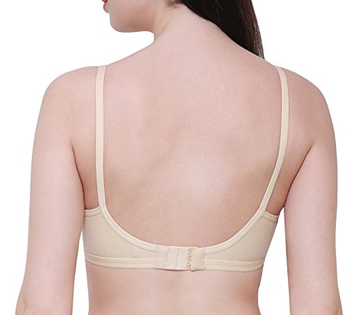 Image of INNER TOUCH Women's Cotton Non-Padded Non-Wired T-Shirt Bra for Womens Size 30