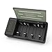 Powerowl Universal Battery Charger with LCD Large Screen (Recharge Pro, 3 Data Visualizations), for AA, AAA, C, D, 9V Ni-MH Ni-CD Rechargeable Batteries