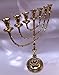 Salomons Menorah Brass 4898B, high 18
