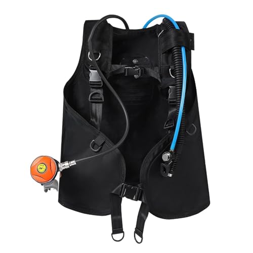 rongweiwang Gilet stabilisateur de plongée sous-Marine (50 cm x 110 cm) avec détendeur intégré. Idéal pour la plongée, Le Surf, Le Snorkeling et Les...