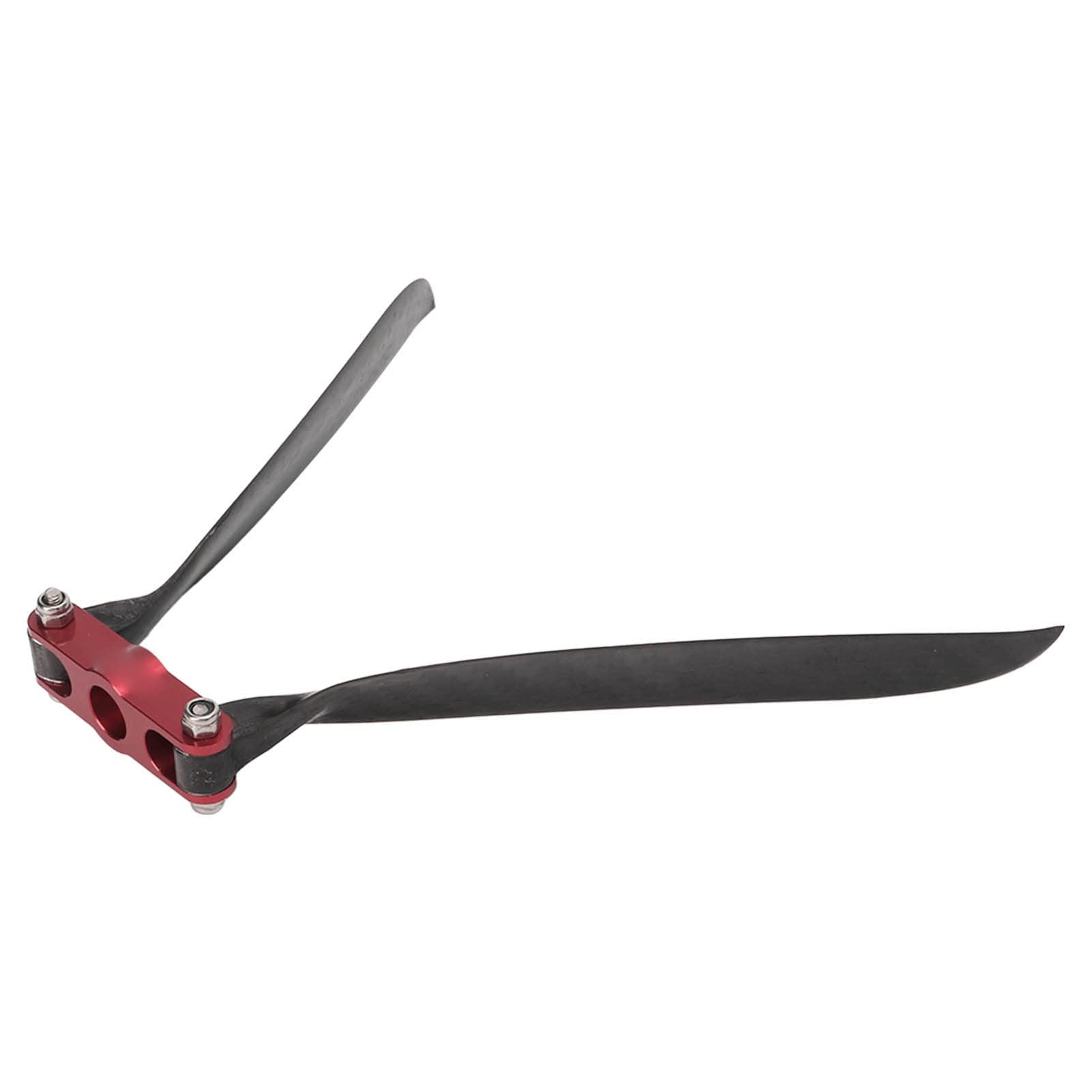 2 cuchillas de hélice plegable de avión RC con material de fibra de carbono para el modelo de plano RC