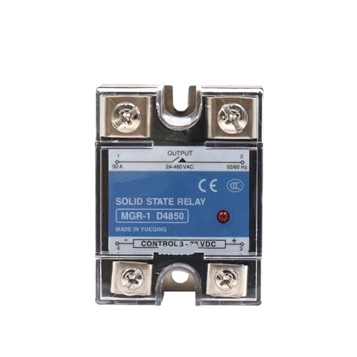 Relais à semi-conducteurs SSR-50DA 50A évite la surchauffe des circuits