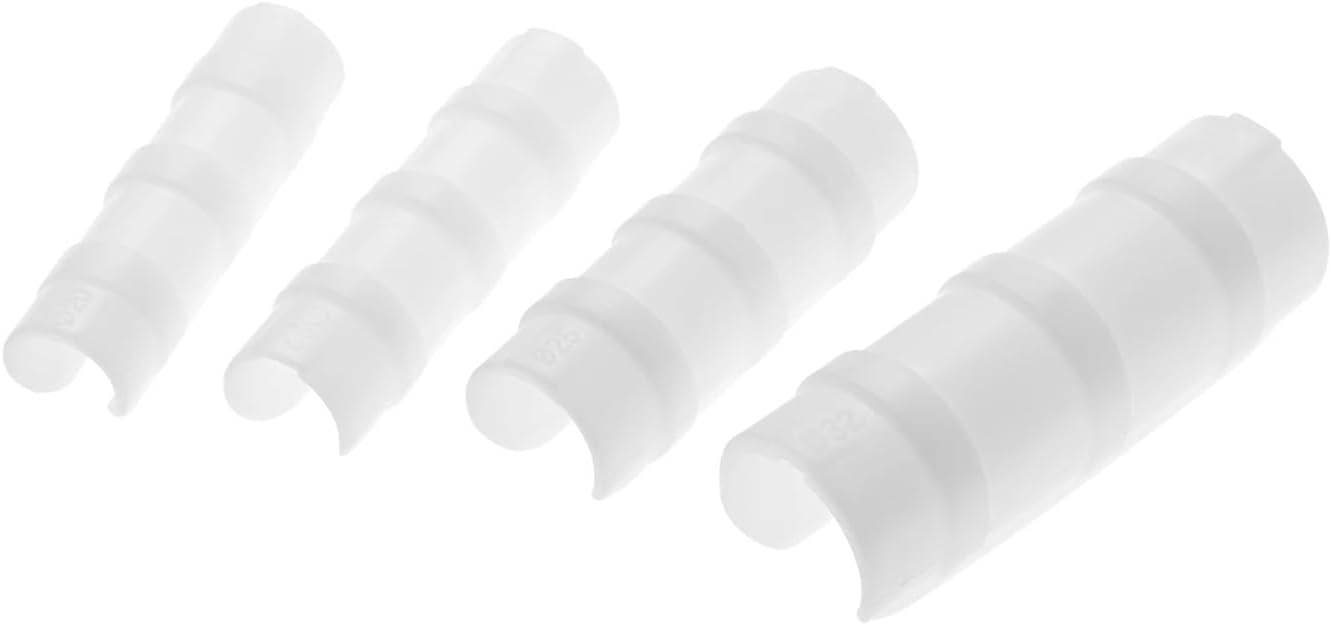 100Pcs Greenhouse Frame Pipe Tube Clips Shade Film Net Sails UV Clamp Connector Protective Pressing Fixed Clip(22mm)