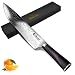 Newild Chef knife 8 inch professional Kitchen Knife German High Carbon Stainless Steel with Ergonomics Handle, Ultra Sharp, Wear Resistant Anti Corrosion, Best Choice for Kitchen and Home