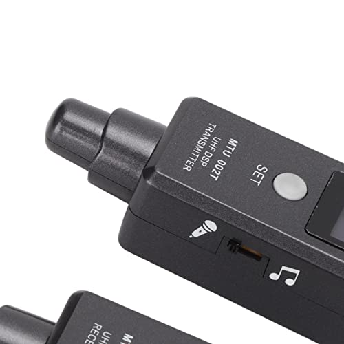 Rongm Wireless Microphone Xlr Transmitter, Clear Lcd Display Wireless Microphone Adapter Abs For Audio Mixer (Rongm93Doe0U4Gc) #TOP7
