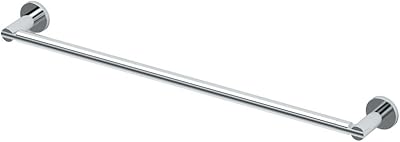 Gatco 4680 Channel Brass Towel Bar, 24-Inch, Chrome