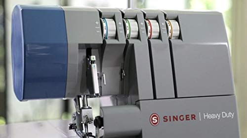 Singer | Heavy Duty Serger Overlock Machine | Metal Frame | 2/3/4 Thread Capacity | 60% Larger Cutting Knife #TOP1