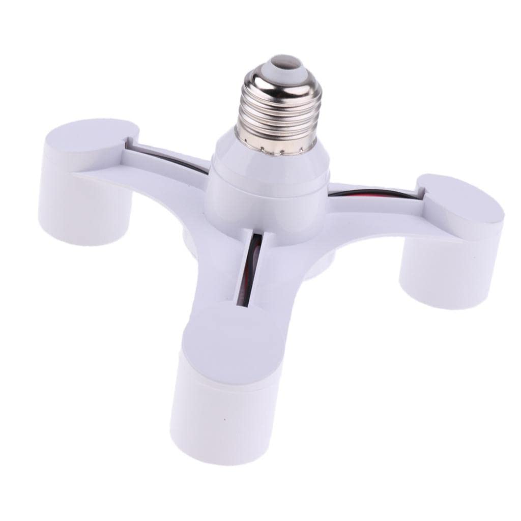 ILSMYSUTRA LED Lamp Bulbs Socket Splitter Adapter Holder E27 to 3 in 1 E27|Home & Garden | Lighting Parts & Accessories-image-16