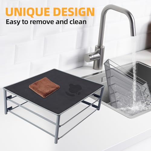 BBWELL Kapselhalter mit 2 Schubladen,Kaffeekapseln Aufbewahrung Organizer,Stapelbarer Kapsel Organizer für Dolce Gusto 72 Kapsel,Fließender Auszieh-Design,Robuste Kapselmaschine Ständer