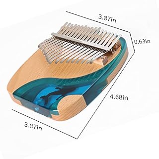 Piano à pouce Kalimba 17 touches, portable, cadeau pour enfants et adultes, instrument de musique, piano à pouce… - Les Beatles, Paul McCartney, John Lennon, RIngo Starr, George Harrison Piano à pouce Kalimba 17 touches, portable, cadeau pour enfants et adultes, instrument de musique, piano à pouce… – Image 3