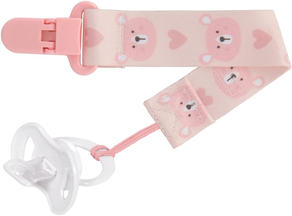 Buba, Prendedor De Chupeta Ursinho - Rosa