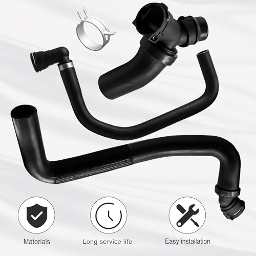 Shtuomoland Upper Radiator Hose Y-Connector Lower Compatible with Ford F150 5.0L 2011 2012 2013 2014 2015 2016 2017 2018 2019 2020 Replaces DR3Z-8566-A CL3Z-8260-A BL3Z-8C350-A by Shtuomoland - Image 3