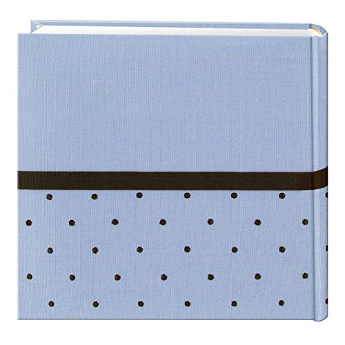 Pioneer Photo Albums Embroidered 200 Pocket Frame Fabric Cover Photo Album, Baby Blue, 8.5 x 9.25 inches - Image 2