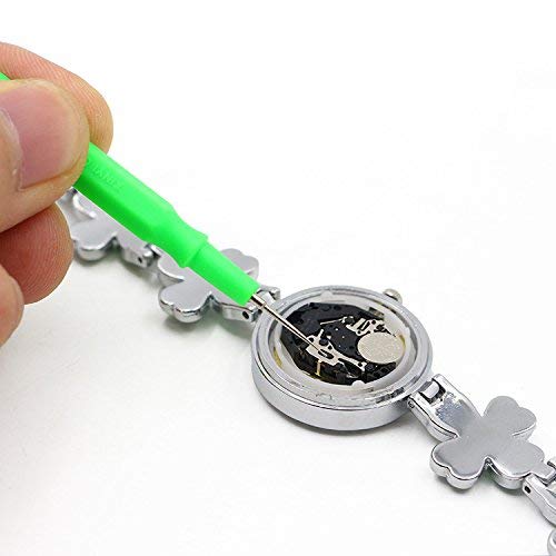 1 Pcs Auto Plastic Precision Watch Oiler Pen Applicator Pocket Lightweight Oiler Professional Plastic Watch Oiler Set for Watches Clocks Repair Watchmaker Tools (Random Color)