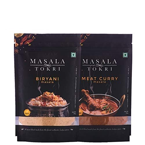 Masala Tokri – Awadhi Biryani Masala & Malvani Meat Curry Masala,125 g (Pack of 2)