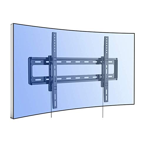 TV-Halterung, gebogenes Panel UHD HD Feste TV-Wandhalterung für die meisten 32-70-Zoll-LED-, LCD-, Plasma-, OLED-Fernseher (für Flach- und