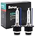 Price comparison product image Safego D2S Car Headlight HID Xenon Bulbs 35W 8000K Replacement Light Bulb Super Bright Cold White Lamp 12V for Car Auto LED Exterior Headlamp Bulbs, Pack of 2