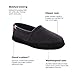 Acorn mens Moc slippers, Black, 10.5-11.5 US