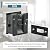 Privacy Sliding Door Lock with Pull, Solid Brass Pocket Door Privacy Lock, Matte Black, 1 Pack