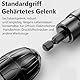 QZKJQDD Winkelschrauber, 105° Winkelschrauber Aufsatz, Winkelbohraufsatz, Winkelaufsatz für Akkuschrauber, mit 1/4-Zoll Magnetischen Bit Halter, Vorsatz Adapter für das Bohren des Schmalen Raumes
