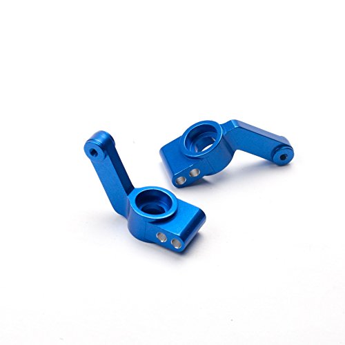 SummitLink 3752 Upgrade CNC Alloy Part Blue Rear Axle Carrier Compatible for 1/10 Scale Stampede Slash Rustler Bandit 1:10 - Thumbnail 2