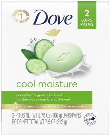 Dove Go Fresh Cool Moisture Beauty Bar (2 bars x 4.25 oz.)