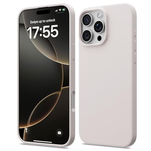 ACRONIX für iPhone 16 Pro Hülle Dünn Silikon, dünne Handyhülle iPhone 16 Pro aus Flüssigesilikon, Kratzfeste und stoßfes...