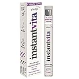 Sleep Spray by Instantvita, Melatonin + Valerian Root, GABA, Safe, Oral Melatonin Spray for Sleep...