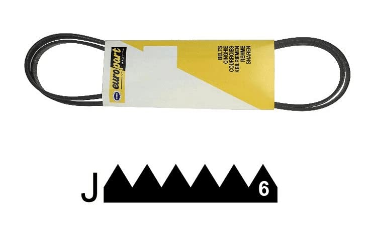 COURROIE 1280 J6 pour LAVE LINGE FAURE - 124021120