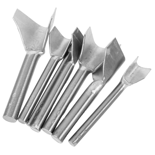 Housoutil 1 Set Leather Corner Punch: 10-40mm V Shape Leather Cutter - Leathercrafts Corner Puncher - Cutting Tools for Leatherworking - V-Shaped Punch Cutter for Wallet Bag and Belt