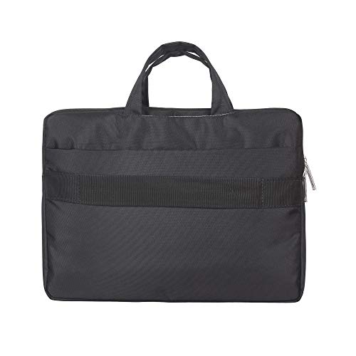 Image of SHIBUI Waterproof and Multi-Pocket Laptop Sleeve Handbag Compatible 12-13.3 Inch New 2018 Release A1932, A1989 & A1706 & A1708 | MacBook Air | 12.9 Inch iPad Pro (13 Inch, Black 1000-DY)
