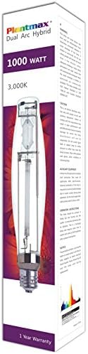 Plantmax 1,000 Watt Dual Arc Hybrid Lamp - 1 Pack
