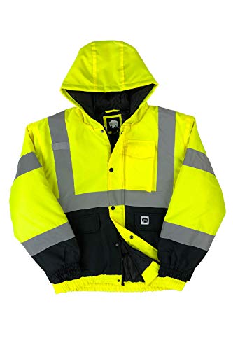 Buffalo Outdoors® Workwear Class 2 Hi Vis Safety Winter Jacket