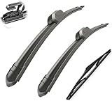 wangpppp Ersatzwischblätter für Toyota Matrix E140 2009-2014 26' 17' 12' | Komplettsatz – Leicht...