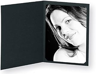 Simply Black 4x6/5x7 Photo Folders - 400 Pack.