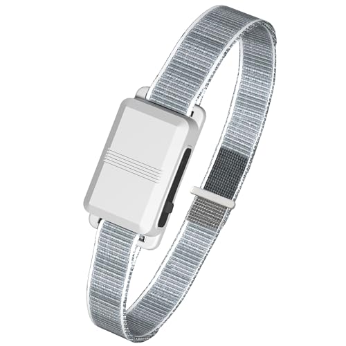 FLYSPEAR Extra Receiver Collar for Indoor Wireless Cat Barrier, Receiver Collar Only,White