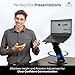 ErgoLith 3-in-1 Adjustable Laptop Stand, Book Stand, & Phone Holder - Luxury 360° Rotating Display for All Laptops - 2–21