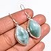 Natural Hemimorphite Gemstone Earrings 925 Sterling Silver Handmade Dangle Earrings Jewelry Gift for Her