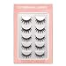 JOSALINAS Dramatic False Eyelashes Extensions 5 Pairs Natural Fake Mink Lashes, Fall