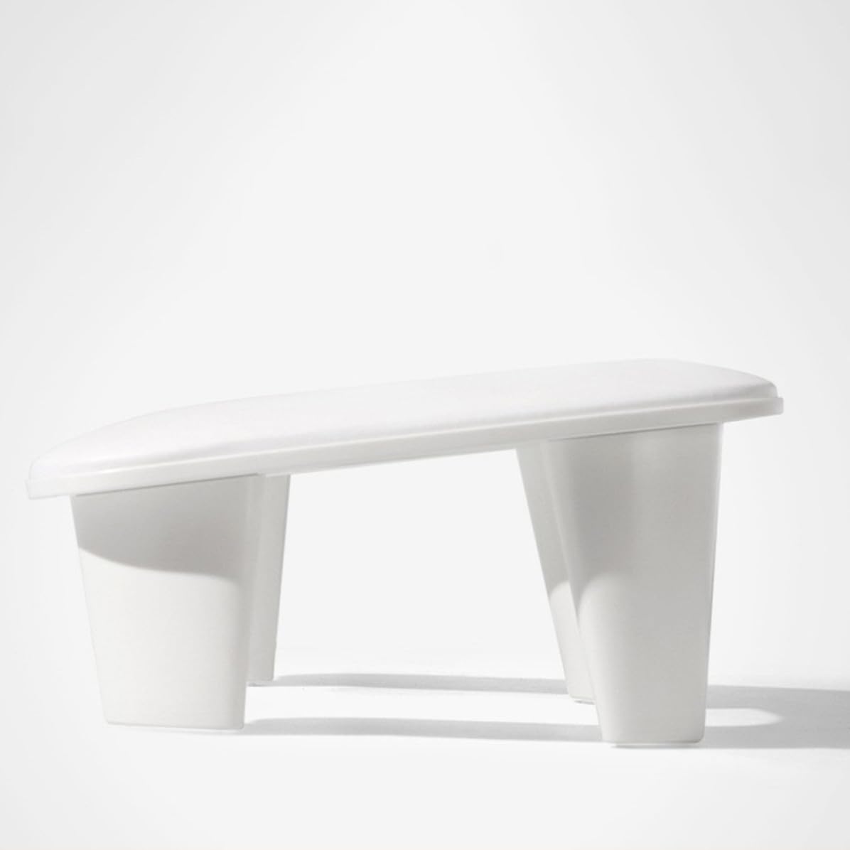Reposabrazos para Manicura, Soporte Ajustable, Blanco
