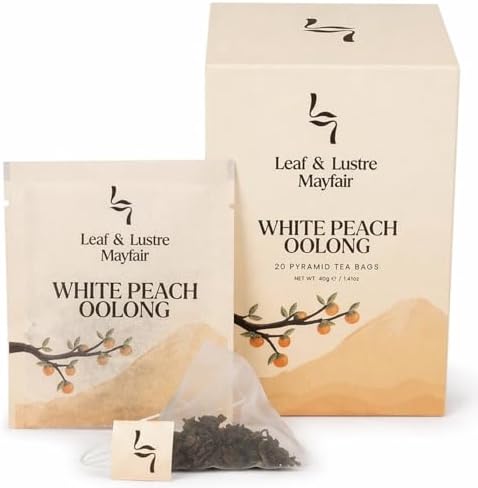 Leaf & Lustre Mayfair – White Peach Oolong – Single Origin Oolong...