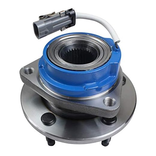 MACEL 513121 Front Wheel Hub Bearing Assembly Compatible with Chevy Impala Monte Carlo, Cadillac DTS Eldorado Seville, Buick Century, Pontiac Grand Prix Bonneville 5 Lug W/ABS