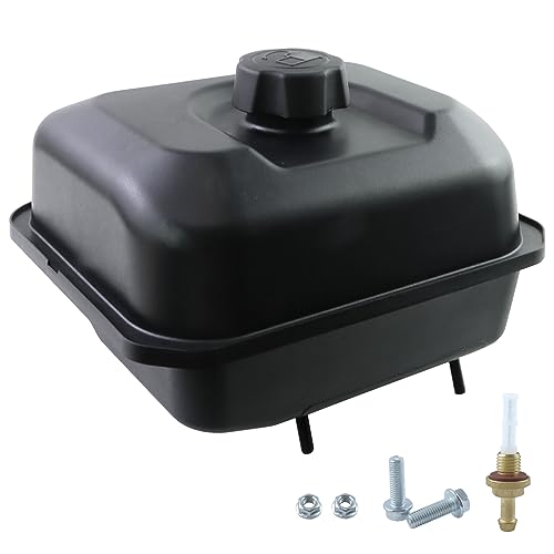 General Gas Fuel Tank Compatible with GX270 GX340 GX390 Harbor Freight Predator 420cc HDPE Never Rust Anti-vibration Oil Tanks Boat Engine Replacement Parts 17510-ZE3-030ZA