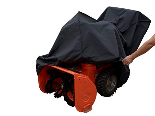 Comp Bind Technology Black Nylon Cover for Cub Cadet 3X30 Three-Stage Track Snow Blower Machine Model 31AH7EVZ710, Weather Resistant Cover Dimensions 31\'\'W x 56\'\'D x 42.7\'\'H - Thumbnail 2