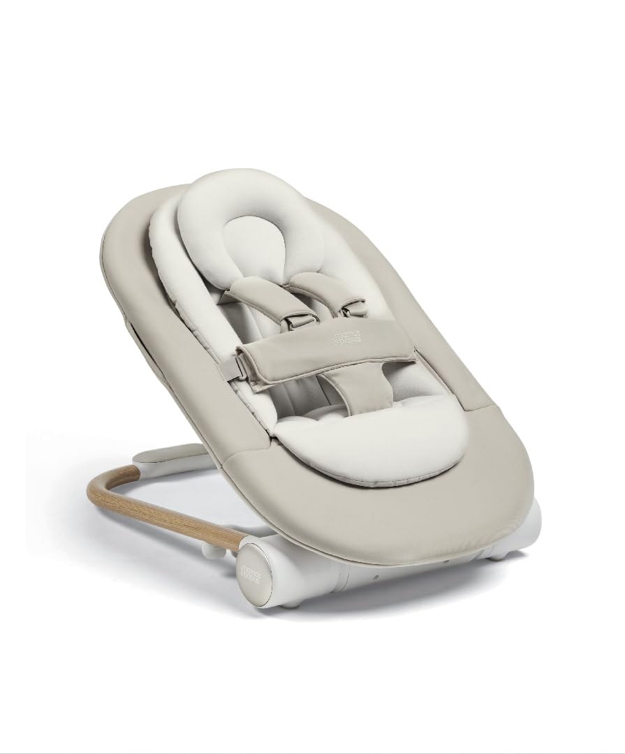 Mamas & Papas Eno Bouncer - White - Polyester