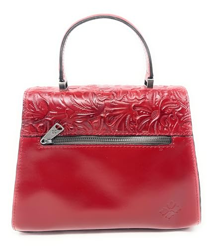 Image of Patricia Nash Chauny Tooled Leather Satchel