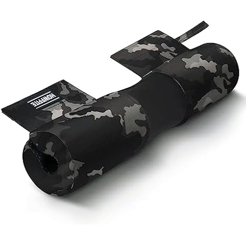 Barbell Pad Hip Thrust Pad Fitness Foam Cushion Olympic Bar Weight Lifting Glute Bridge and Lunges Workout Attachment Shoulder Neck Protective Support Camo Cover